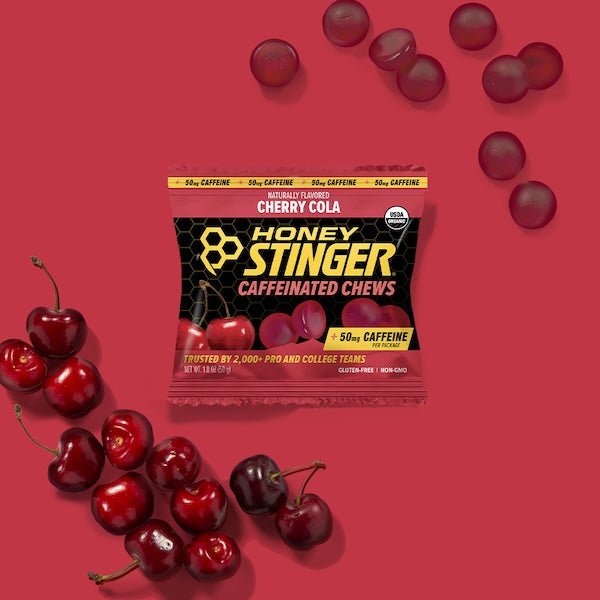 Caffeinated Cherry Cola Energy Chews Box of 12